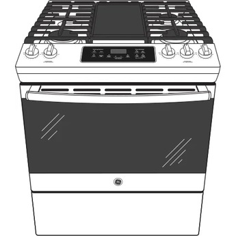 GE 30" Stainless Steel Gas Slide-In Sealed Burner Range — thumbnail 14
