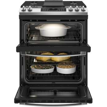 GE JGSS86SPSS 30 Inch Stainless Steel Slide-in Gas Range, in Stainless Steel — thumbnail 13