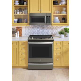 GE JS760EPES 30 Inch Slate Slide-in Electric Convection Range — thumbnail 7