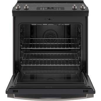 GE JS760FPDS 30 Inch Black Slate Slide-in Electric Range, in Black Slate — thumbnail 13