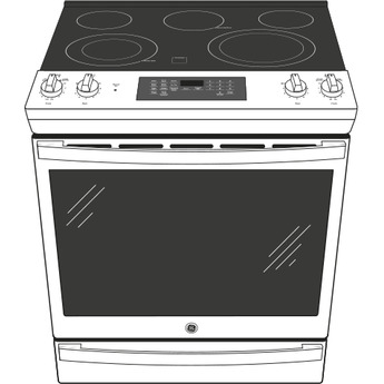GE JS760FPDS 30 Inch Black Slate Slide-in Electric Range, in Black Slate — thumbnail 16