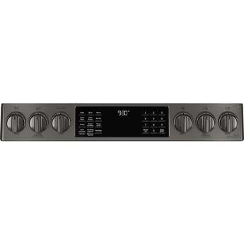 GE Profile PGS930BPTS 30 Inch Black Stainless Steel Slide-in Gas Convection Range — thumbnail 7