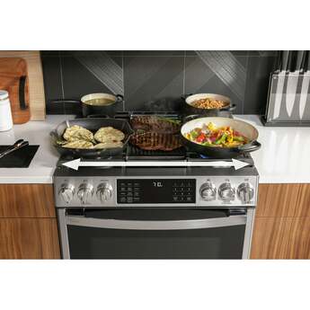 GE Profile PGS930YPFS 30 Inch Stainless Steel Slide-in Gas Convection Range — thumbnail 8