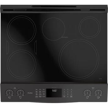 GE Profile PHS930BPTS 30 Inch Fingerprint Resistant Black Stainless Steel Induction Slide-in Electric Convection Range — thumbnail 3