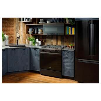 Haier 30" Black Stainless Steel Natural Gas Slide-In Sealed Burner Range - Convection — thumbnail 29