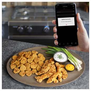 Haier 30" Black Stainless Steel Natural Gas Slide-In Sealed Burner Range - Convection — thumbnail 5