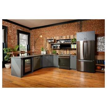 Haier 30" Black Stainless Steel Natural Gas Slide-In Sealed Burner Range - Convection — thumbnail 6