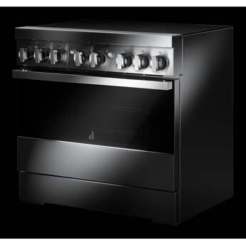 Jenn Air 36 Inch Freestanding Induction Smart Range with 6 Heating Elements, 5.1 cu. ft. Oven Capacity, Flex-Choice™ Zones, Halo-Effect Knobs, Dual-Fan True Convection and Pan Detection: Noir — thumbnail 14