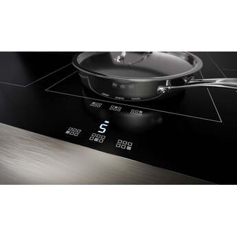 Jenn Air 36 Inch Freestanding Induction Smart Range with 6 Heating Elements, 5.1 cu. ft. Oven Capacity, Flex-Choice™ Zones, Halo-Effect Knobs, Dual-Fan True Convection and Pan Detection: Noir — thumbnail 5