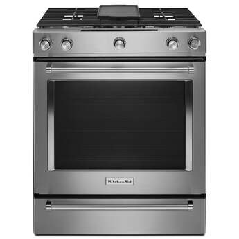 Kitchen Aid KitchenAid 30" Stainless Steel Dual Fuel Range with Baking Drawer - Convection -