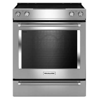 Kitchen Aid KitchenAid 30" Stainless Steel Slide-In Electric Range - Convection