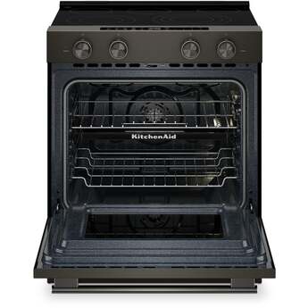 KitchenAid 5.3 Cu. Ft. Smart Slide-in Electric Range with Two Even-Heat™ Hyper Elements and Convection Cooking Modes: Black Ore — thumbnail 20