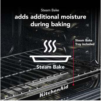 KitchenAid 5.3 Cu. Ft. Smart Slide-in Electric Range with Two Even-Heat™ Hyper Elements and Convection Cooking Modes: Black Ore — thumbnail 27