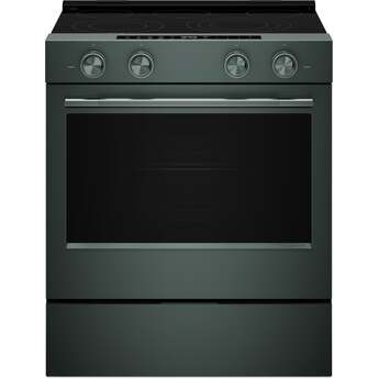 KitchenAid 5.3 Cu. Ft. Smart Slide-in Electric Range with Two Even-Heat™ Hyper Elements and Convection Cooking Modes: Juniper