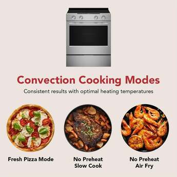 KitchenAid 5.3 Cu. Ft. Smart Slide-in Electric Range with Two Even-Heat™ Hyper Elements and Convection Cooking Modes: Stainless Steel — thumbnail 39