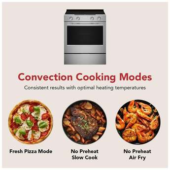 KitchenAid 5.3 Cu. Ft. Smart Slide-in Electric Range with Two Even-Heat™ Hyper Elements and Convection Cooking Modes: Stainless Steel — thumbnail 50