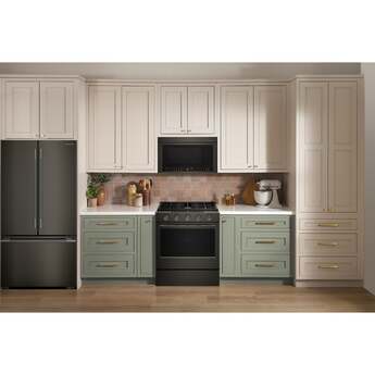 KitchenAid 5.0 Cu. Ft. Smart Slide-in Gas Range with Convection Cooking Modes and 2-in-1 Burner: Black Ore — thumbnail 11