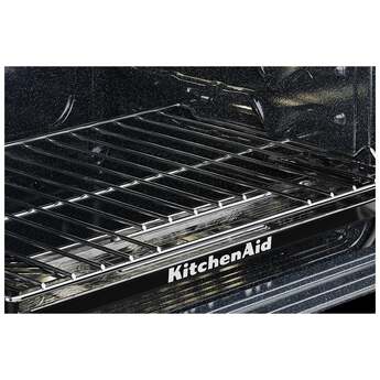 KitchenAid 5.0 Cu. Ft. Smart Slide-in Gas Range with Convection Cooking Modes and 2-in-1 Burner: Black Ore — thumbnail 17