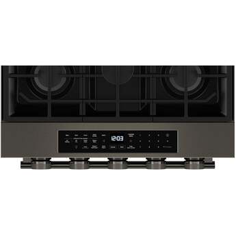 KitchenAid 5.0 Cu. Ft. Smart Slide-in Gas Range with Convection Cooking Modes and 2-in-1 Burner: Black Ore — thumbnail 18