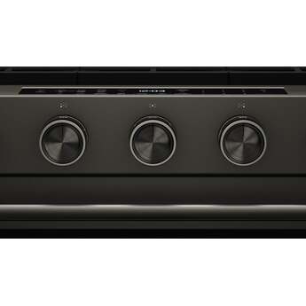 KitchenAid 5.0 Cu. Ft. Smart Slide-in Gas Range with Convection Cooking Modes and 2-in-1 Burner: Black Ore — thumbnail 34