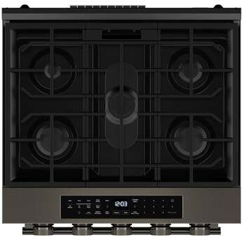 KitchenAid 5.0 Cu. Ft. Smart Slide-in Gas Range with Convection Cooking Modes and 2-in-1 Burner: Black Ore — thumbnail 37