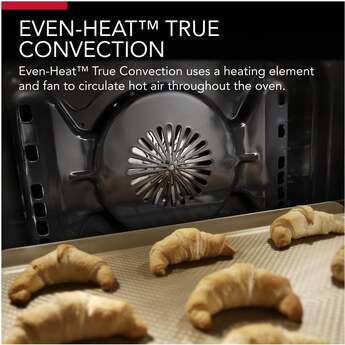 KitchenAid 30 Inch Slide-In Induction Range with 4 Elements, 6.4 cu. ft. Even-Heat™ True Convection Oven, Bridge Zone, Storage Drawer, Air Fry, Steam Bake, AquaLift® Self-Clean, and ADA Compliant: Stainless Steel — thumbnail 14