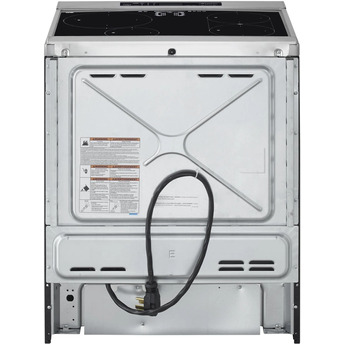KitchenAid 30 Inch Slide-In Induction Range with 4 Elements, 6.4 cu. ft. Even-Heat™ True Convection Oven, Bridge Zone, Storage Drawer, Air Fry, Steam Bake, AquaLift® Self-Clean, and ADA Compliant: Stainless Steel — thumbnail 2
