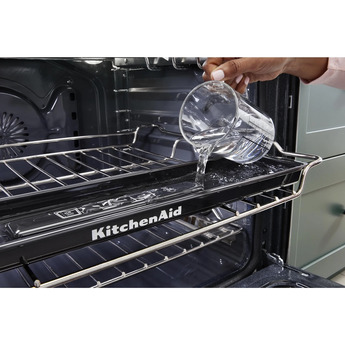 KitchenAid 30 Inch Slide-In Induction Range with 4 Elements, 6.4 cu. ft. Even-Heat™ True Convection Oven, Bridge Zone, Storage Drawer, Air Fry, Steam Bake, AquaLift® Self-Clean, and ADA Compliant: Stainless Steel — thumbnail 41