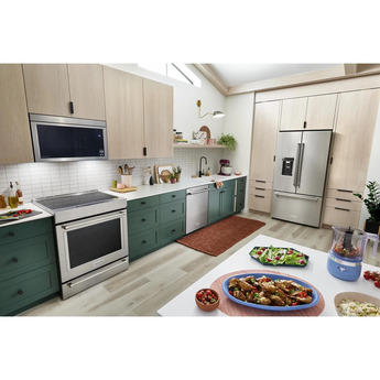 KitchenAid 30 Inch Slide-In Induction Range with 4 Elements, 6.4 cu. ft. Even-Heat™ True Convection Oven, Bridge Zone, Storage Drawer, Air Fry, Steam Bake, AquaLift® Self-Clean, and ADA Compliant: Stainless Steel — thumbnail 44