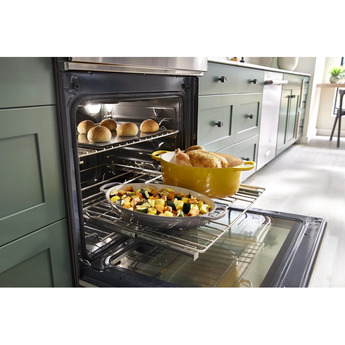 KitchenAid 30 Inch Slide-In Induction Range with 4 Elements, 6.4 cu. ft. Even-Heat™ True Convection Oven, Bridge Zone, Storage Drawer, Air Fry, Steam Bake, AquaLift® Self-Clean, and ADA Compliant: Stainless Steel — thumbnail 45