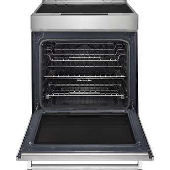 KitchenAid 30 Inch Slide-In Induction Range with 4 Elements, 6.4 cu. ft. Even-Heat™ True Convection Oven, Bridge Zone, Storage Drawer, Air Fry, Steam Bake, AquaLift® Self-Clean, and ADA Compliant: Stainless Steel — thumbnail 47