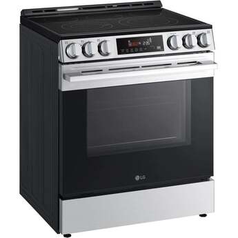 LG LSEL6333XE 30 Inch Slide-In Smart Electric Range Printproof Stainless Steel — thumbnail 6