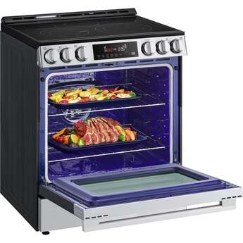 LG LSEL6333XE 30 Inch Slide-In Smart Electric Range Printproof Stainless Steel — thumbnail 8