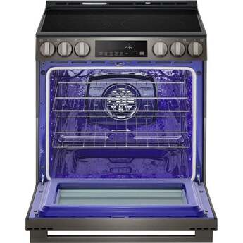 LG LSEL6333ZE 6.3 Cu. Ft. Smart Electric Slide-in Range: Black Stainless Black Stainless Steel — thumbnail 13