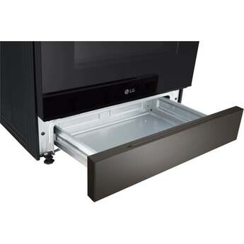 LG LSEL6333ZE 6.3 Cu. Ft. Smart Electric Slide-in Range: Black Stainless Black Stainless Steel — thumbnail 15