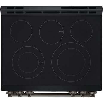 LG LSEL6333ZE 6.3 Cu. Ft. Smart Electric Slide-in Range: Black Stainless Black Stainless Steel — thumbnail 17
