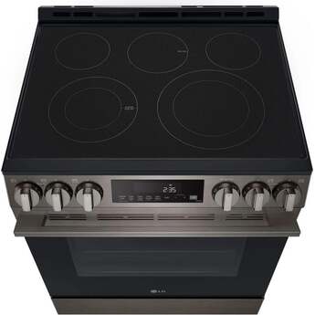 LG LSEL6333ZE 6.3 Cu. Ft. Smart Electric Slide-in Range: Black Stainless Black Stainless Steel — thumbnail 7