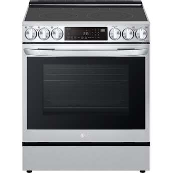 LG LSEL6335FE 30 Inch Smart Slide-In Electric Range Fingerprint Resistant Stainless Steel
