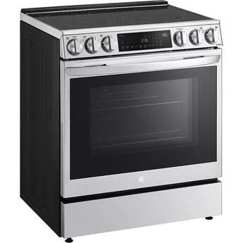 LG LSEL6335FE 30 Inch Smart Slide-In Electric Range Fingerprint Resistant Stainless Steel — thumbnail 2