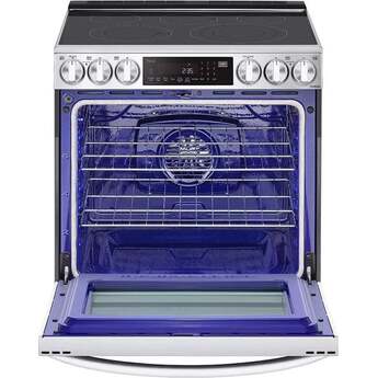 LG LSEL6335FE 30 Inch Smart Slide-In Electric Range Fingerprint Resistant Stainless Steel — thumbnail 4