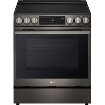 LG LSEL6335ZE 6.3 cu. ft. Smart Electric Slide-in Range Black Stainless Steel