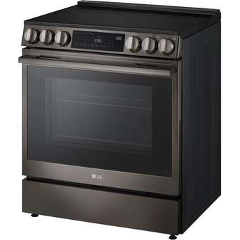 LG LSEL6335ZE 6.3 cu. ft. Smart Electric Slide-in Range Black Stainless Steel — thumbnail 15