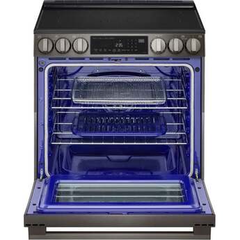 LG LSEL6335ZE 6.3 cu. ft. Smart Electric Slide-in Range Black Stainless Steel — thumbnail 5