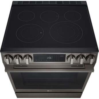 LG LSEL6335ZE 6.3 cu. ft. Smart Electric Slide-in Range Black Stainless Steel — thumbnail 9