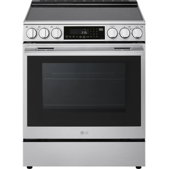LG LSEL6337XE 6.3 Cu. Ft. Smart Electric Slide-in Range: Printproof Stainless Steel