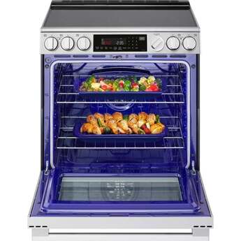 LG LSEL6337XE 6.3 Cu. Ft. Smart Electric Slide-in Range: Printproof Stainless Steel — thumbnail 12