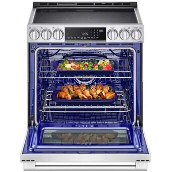 LG Studio 30 Inch Slide-in Electric Range, in Stainless Steel — thumbnail 8