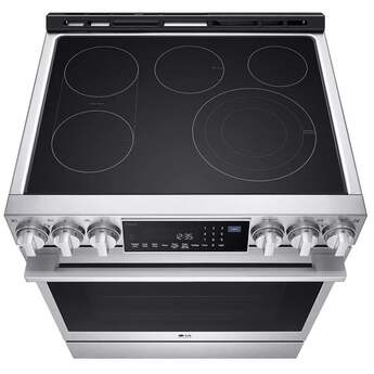 LG Studio 30 Inch Slide-in Electric Range, in Stainless Steel — thumbnail 9