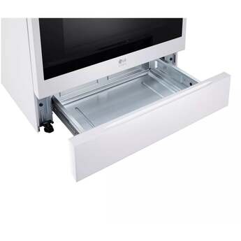LG Studio LSES6338N 6.3 cu. ft. InstaView Electric Slide-in Range Essence White — thumbnail 3