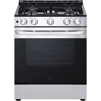 5.8 Cu. Ft. Stainless Slide-In Gas Range
